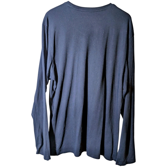 Banana Republic Men's Charcoal Long Sleeve Tee - Picture 3 of 3